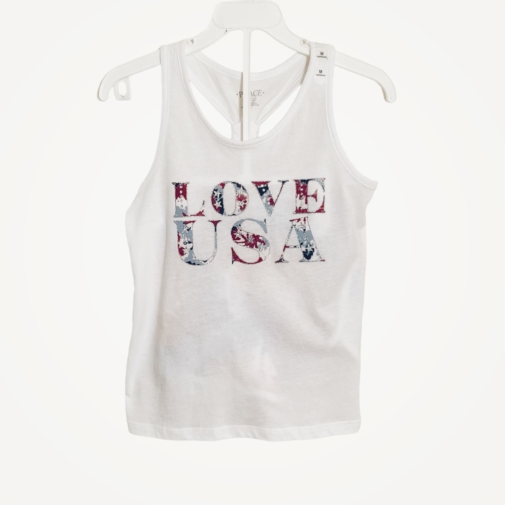 The Childrens Place Tie Dye Americana 2-Piece Set Size M NWT